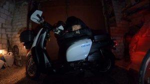 9 февраля 2022 г.(1) моё личное мнение о Yamaha gear 4t,в планах  Honda BENLY 50