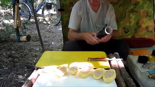 Лесная кухня  фаршированая картошка