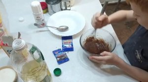 Как приготовить вкусный кекс. Готовим без родителей.
