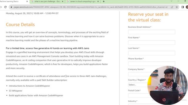 AWS Free Online Machine Learning Virtual Event  | Get Free Certificates In 2 hour #aws #python #ai