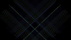 Гирлянда Синий Зеленый. Симметрия линий - это всегда красиво.mp4