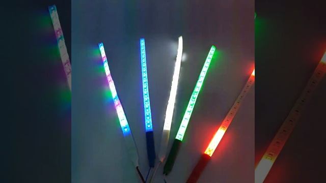 Светодиодная лента на 3М скотче в силиконе. Динамическое мерцание. смотреть онлайн