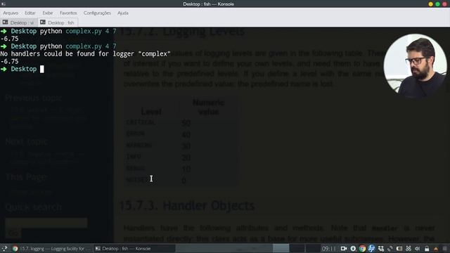 Debug no Python com Pudb - Logging no Python смотреть онлайн
