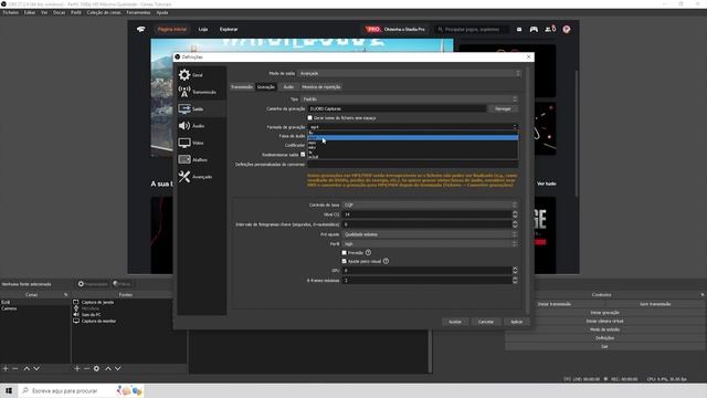 COMO CONFIGURAR O OBS STUDIO PARA GRAVAR NA MÁXIMA QUALIDADE | 1080p HD 30fps e 60fps (2023) смотреть онлайн
