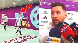 YOU DIDN'T NOTICE IT! That's what happened to MESSI AFTER THE MATCH ARGENTINA 1:2 SAUDI ARABIA!