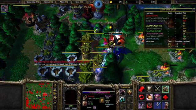 Warcraft 3 Vampirism Fire 7.2.2 Duo Vamp(Decent Lobby) смотреть онлайн