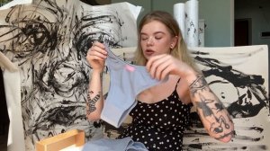 Невозмутимый голубой! Обзор и примерка нижнего белья из коллекции лето'21