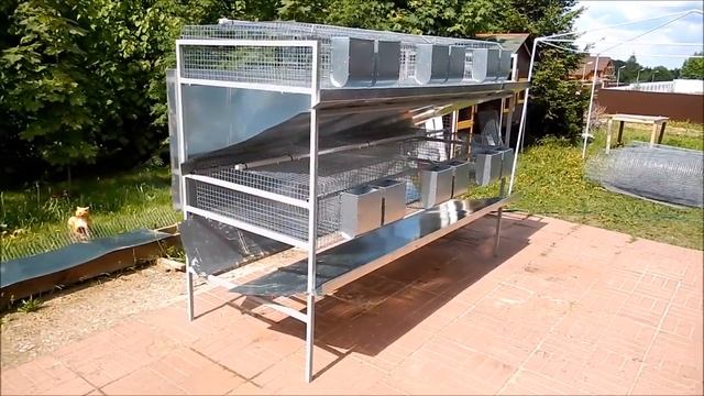 Клетка откормочная двухэтажная Полупромышленная серия 3 0 Часть 2 смотреть онлайн