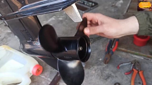 Тех обслуживание лодочного мотора Marlin 9.8 Как самому сделать Т.О. лодочному мотору. Marlin 9.8