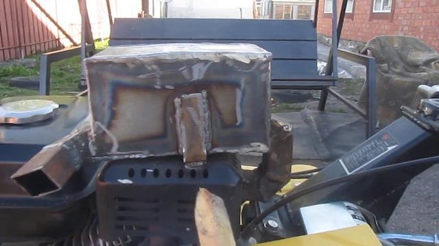 дополнительный глушитель для мотоблока своими руками в действии смотреть онлайн