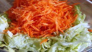 Легкий овощной салат