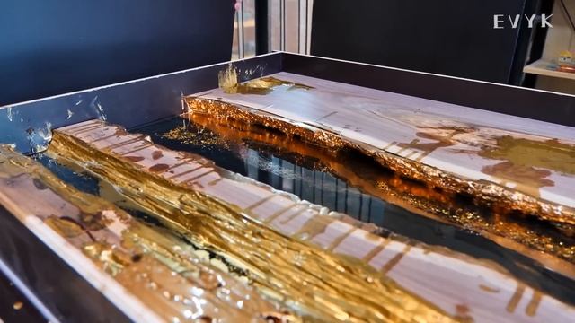 The process of making a $10,000 table from rotten wood. Resin Wood Master. смотреть онлайн