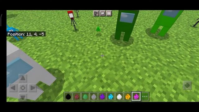 Among Us MOD in Minecraft PE 1.17