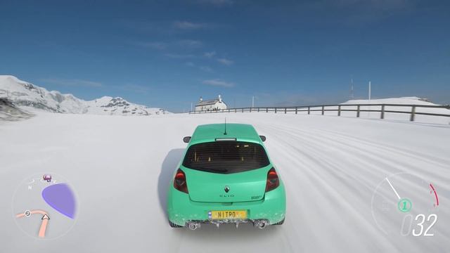 Renault 2010 - CLIO R.S - Forza Horizon 4 Gameplay  4K Video  Nitro Racing Games 