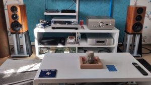 space art test 1 wharfedale Evo 4.2 et denon PMA 2500ne