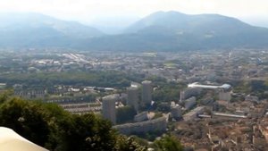 Travel Grenoble Гренобль с высоты крепости Бастилия