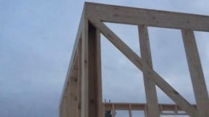 Каркасный дом / Обвязка / лаги / стены / первые косяки