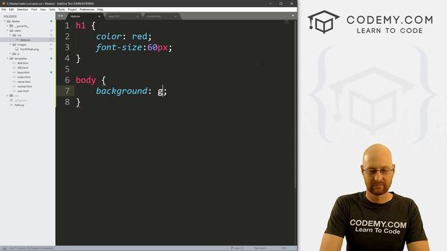 How to Use CSS Javascript and Images With Flask Static Files - Flask Fridays #7 смотреть онлайн