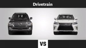 Toyota land cruiser VS Lexus LX 570 | comparison