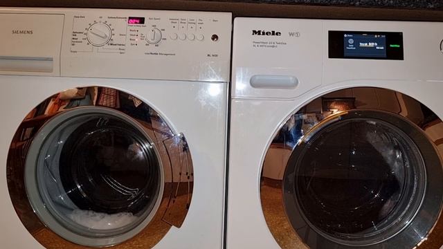 Siemens vs miele wash race: easy care 60°c vs quick power wash (1hr15) смотреть онлайн