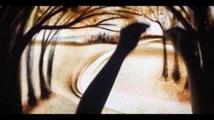 Рисуем ПЕСКОМ / Sand art / Рисование песком на световом планшете