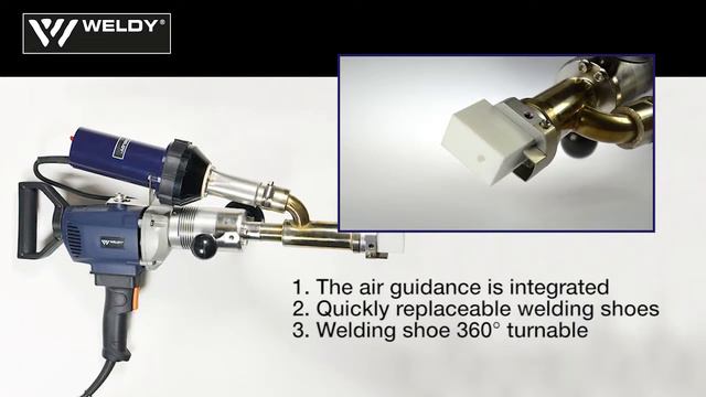Ручной сварочный экструдер WELDY BOOSTER EX2