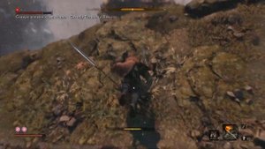 Мини босс Семеро копьеносцев Асина – Сикибу Тосикацу Ямаути в игре Sekiro: Shadows Die Twice