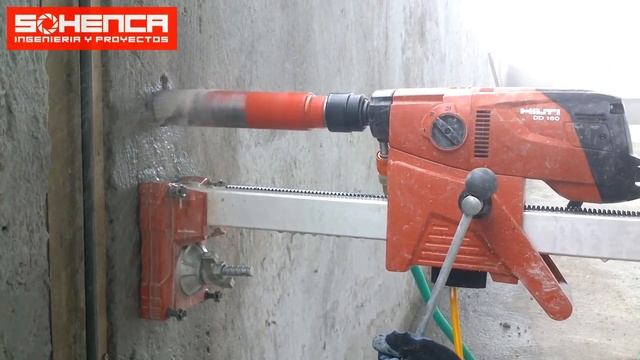Hilti DD-160 in action смотреть онлайн
