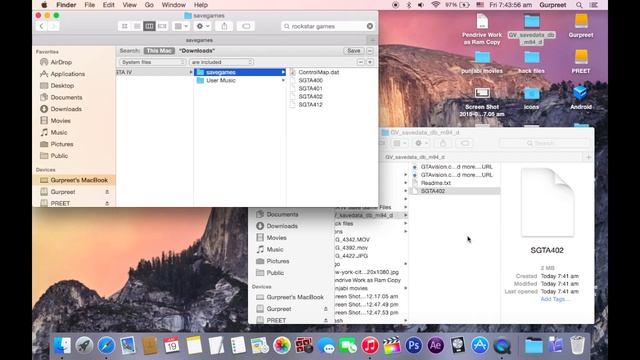 GTA IV - Install 100% Save Game Files in Mac OS X