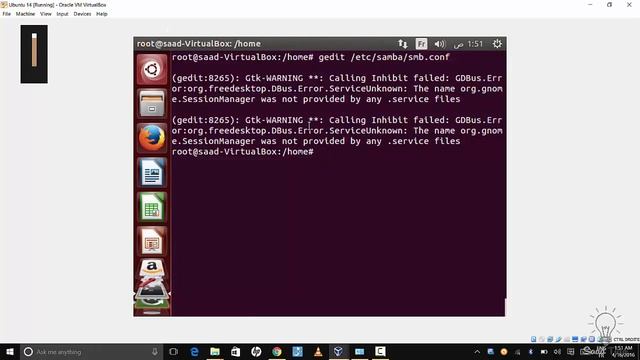 Installation et Configuration du serveur de partage SAMBA sous Ubuntu смотреть онлайн