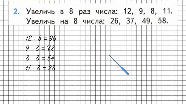 Страница 21 Задание 2 – Математика 3 класс (Моро) Часть 2 смотреть онлайн