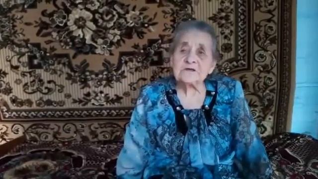 Стих о 9 мае. Моя бабушка Бочкарёва Любовь Михайловна. смотреть онлайн