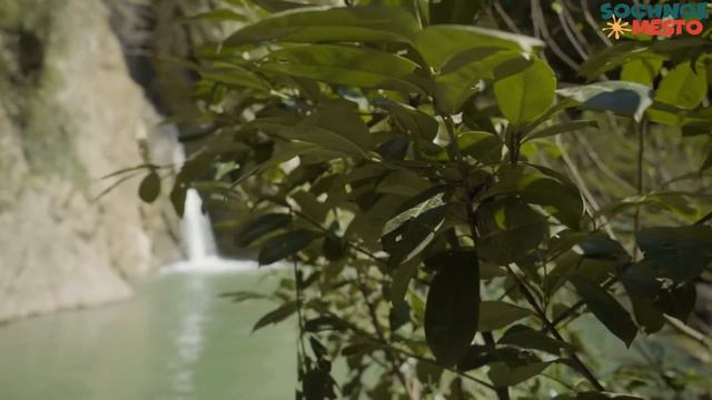 Агурское ущелье и водопады