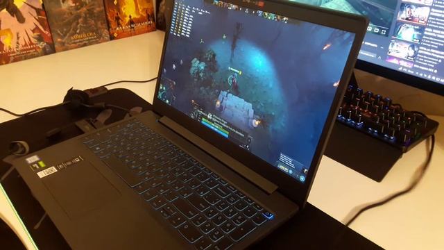 Распаковка и обзор ноутбука Lenovo Ideapad L340-15IRH Gaming