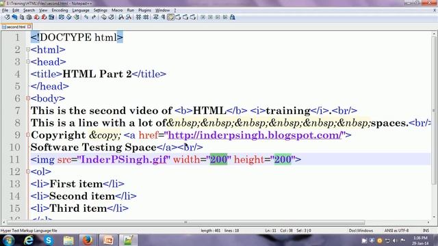 HTML Tutorial For Beginners-Html Tags With Examples-HTML Tags And Attributes-Html Tags-HTML Entitie
