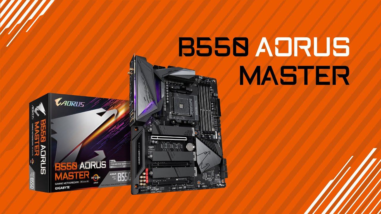 Обзор материнской платы B550 AORUS MASTER