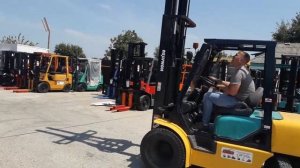 Дизельный погрузчик KOMATSU 3 тонны