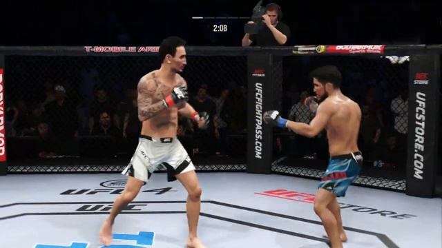 Max Holloway vs Henry Cejudo Full Fight - UFC 4 Simulation