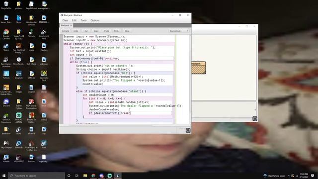 How to make a basic blackjack game in java (beginner level) смотреть онлайн