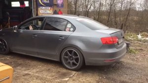 Jetta 1.4 поставили только даунпайп