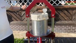 Домкратный пресс «Добрыня». Отжим натурального сока.