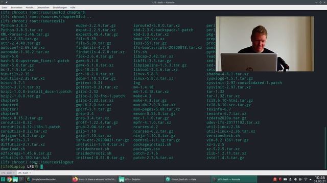 Build a LinuxFromScratch System Part 8: Building the Target-System смотреть онлайн