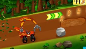 Муль игра, Вспыш и чудо машинки на русском, Спасение на грязевой горе, #Blaze, машинки, гонки