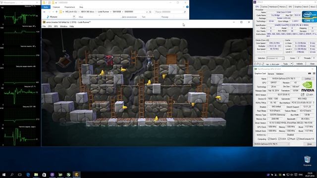 XENIA Xbox 360 Emulator - Lode Runner (2009). Gameplay. Master-Build. Test run on PC #1