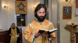 Вечерня на русском языке. 31 октября 2020. Прямая трансляция богослужения