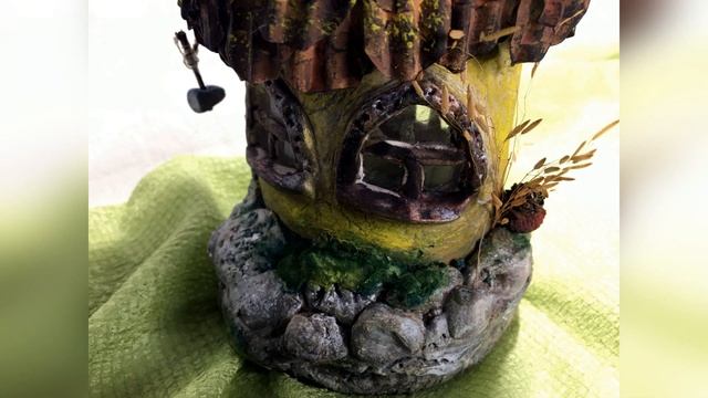 Домик из соленого теста "Каменный домик " смотреть онлайн