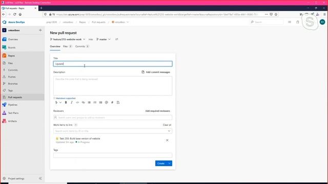 Pull Requests in Azure DevOps смотреть онлайн