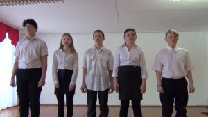 К 23 февраля военно-патриотические песни МБОУ "Верх-Ануйская ОСШ"
