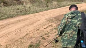 Разведка со спиннингом и ловля окуня на песчаном карьере в Голыгино МО
