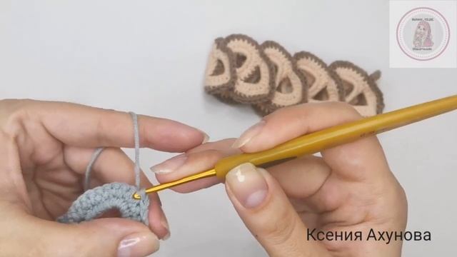 ??Ажурная повязка крючком. МК. #вязаниекрючком #зайкатильда #тильда #зайкакрючком